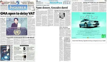 Philippine Daily Inquirer – September 17, 2005