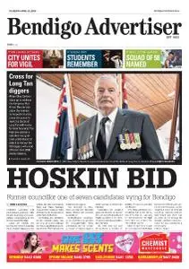 Bendigo Advertiser - April 25, 2019