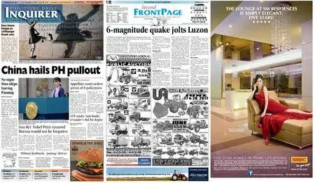 Philippine Daily Inquirer – June 18, 2012