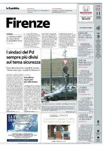 la Repubblica Firenze - 1 Novembre 2018