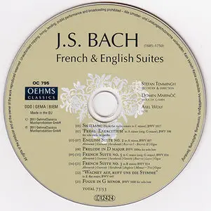 Johann Sebastian Bach - Stefan Temmingh & Ensemble - French & English Suites (2011)