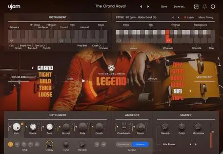 UJAM Virtual Drummer LEGEND v2.4.0