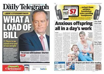 The Daily Telegraph (Sydney) – December 06, 2017