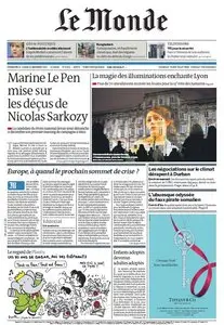 Le Monde et Suppléments du Dimanche 11 et Lundi 12 Décembre 2011