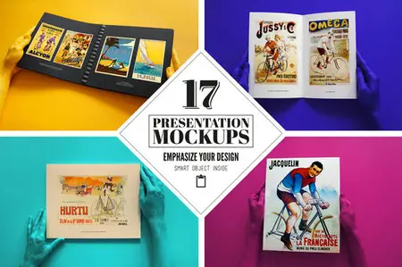 CreativeMarket - 17 Presentation Mockups