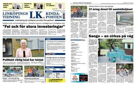 Linköpings Tidning & Kinda-Posten – 23 augusti 2017