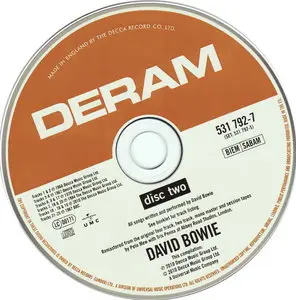  David Bowie - David Bowie (1967) [2CD] {2010 Deram DE} + The Deram Anthology 1966-1968 {Decca 1997} [combined repost]