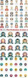 Vectors - Flat Profession Avatars 2