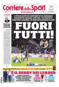 Corriere dello Sport Roma - 14 Novembre 2017