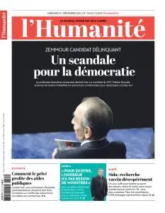 L’Humanite - 1 Décembre 2021