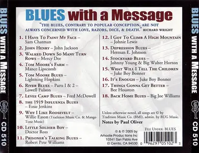 VA - Blues With A Message (2005)