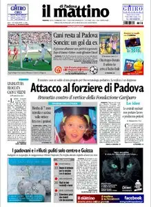 IL MATTINO DI PADOVA 13 DICEMBRE 2009