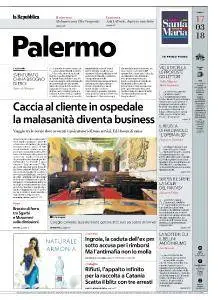 la Repubblica Palermo - 17 Marzo 2018