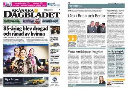 Skånska Dagbladet – 15 november 2017
