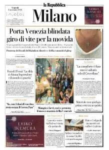 la Repubblica Milano - 3 Settembre 2021
