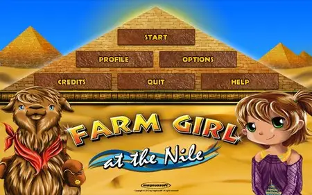 Farm Girl at the Nile