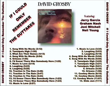 David Crosby - If I Could Only Remember The Outtakes (1971)