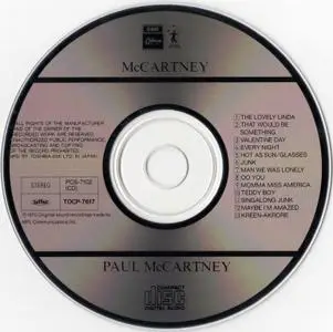 Paul McCartney - McCartney (1970) {1993, Japanese Reissue} Re-Up