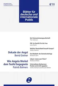 Blätter für deutsche und internationale Politik No 06 2011
