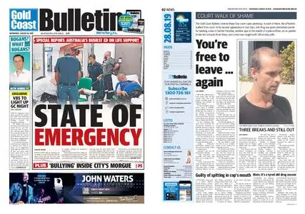 The Gold Coast Bulletin – August 28, 2019