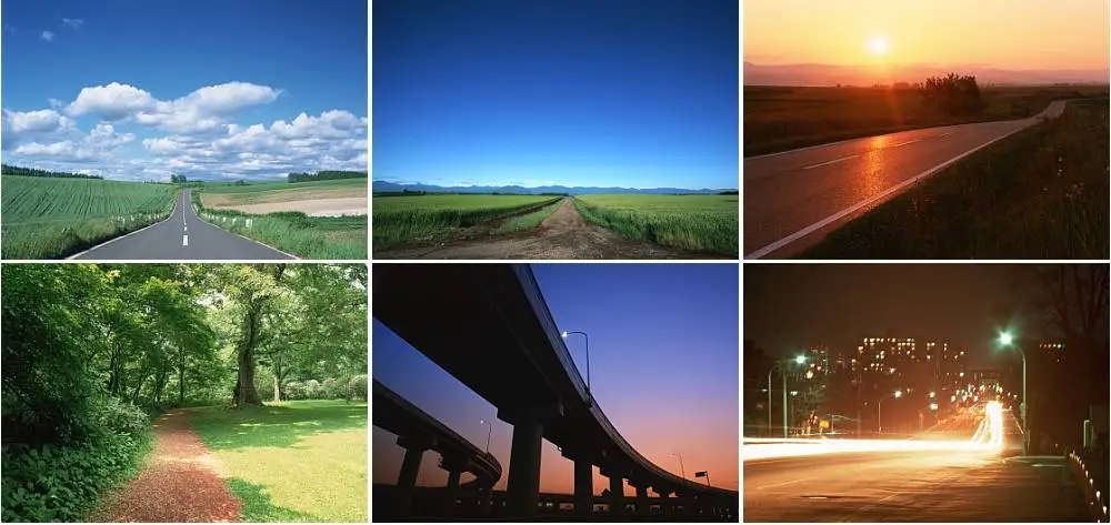 Datacraft Sozaijiten Vol. 083 - Landscapes Featuring Roads