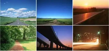 Datacraft Sozaijiten Vol. 083 - Landscapes Featuring Roads