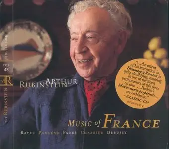  The Rubinstein Collection Volume 43 - Music of France