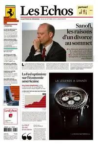 Les Echos Du Jeudi 30 Octobre 2014