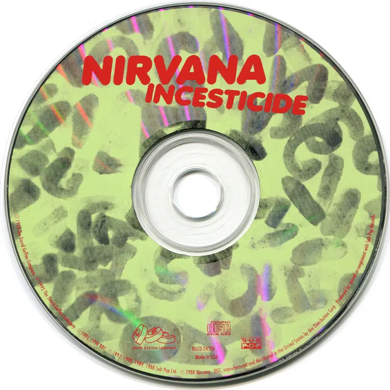 Incesticide nirvana. 1992 - Incesticide. Nirvana Incesticide обложка. Обложка альбома Nirvana - Incesticide. Нирвана диск mp3 обложка.