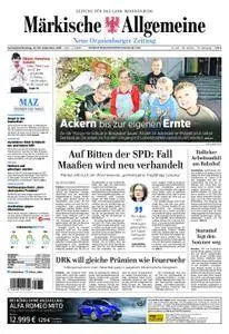 Neue Oranienburger Zeitung - 22. September 2018