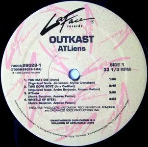 OutKast - ATLiens (1996) [2LP, Vinyl Rip 16/44 & mp3-320 + DVD] Re-up