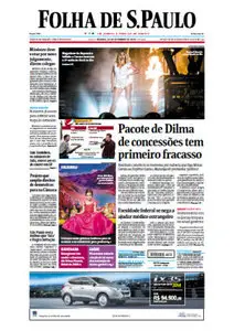 Jornal Folha de São Paulo - 14 de setembro de 2013 - Sábado