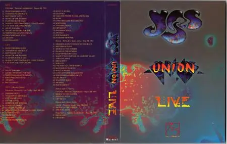 Yes - Union Live (2011) [2CD + 2DVD, Deluxe Edition]