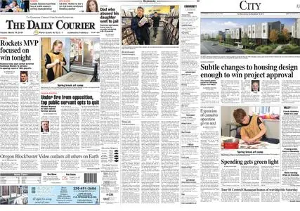 Kelowna Daily Courier – March 19, 2019