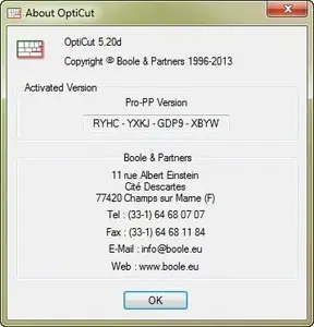 OptiCut Pro-PP 5.20d