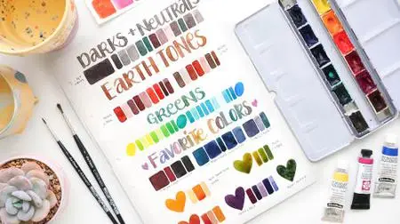 Modern Color Theory: Master Color Mixing for Watercolors