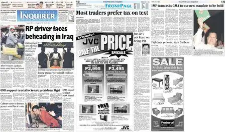Philippine Daily Inquirer – July 09, 2004