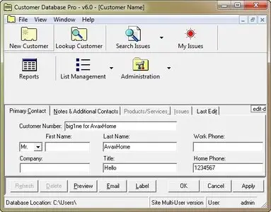 Customer Database Pro 6.0.126