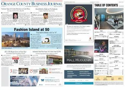 Orange County Business Journal – August 14, 2017