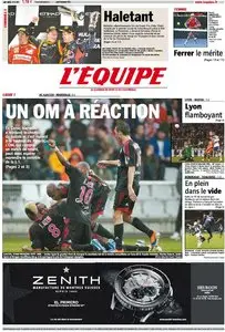 L'Equipe Edition du Lundi 5 Novembre 2012