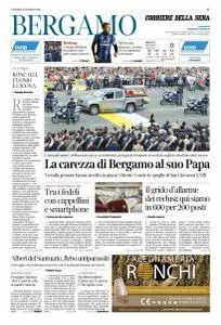 Corriere della Sera Bergamo - 25 Maggio 2018