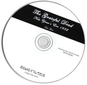 Grateful Dead - New Year's Eve 1982, Oakland Auditorium Arena (2016) {3CD Box Set Limited 1000 Mojo Filter MFRCD2006}