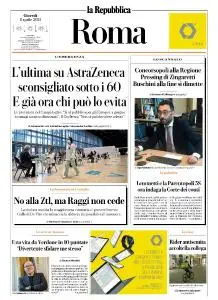 la Repubblica Roma - 8 Aprile 2021