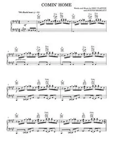 Comin home - Eric Clapton (Piano-Vocal-Guitar)