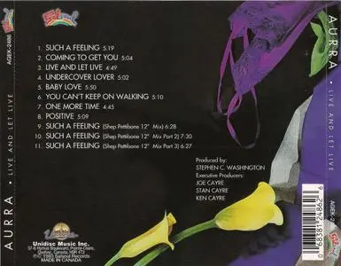 Aurra - Live And Let Live (1983) {Salsoul}
