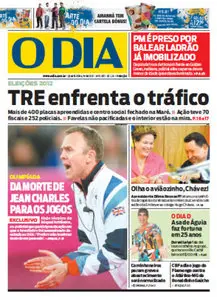 Jornal O Dia - 1 de agosto de 2012 - Quarta