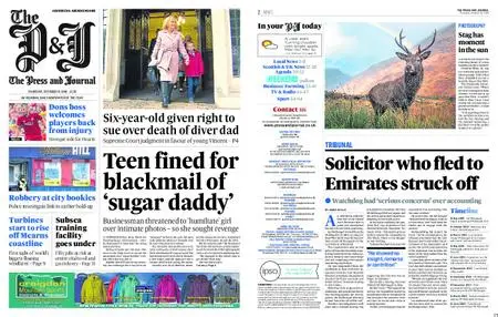 The Press and Journal Aberdeenshire – October 18, 2018
