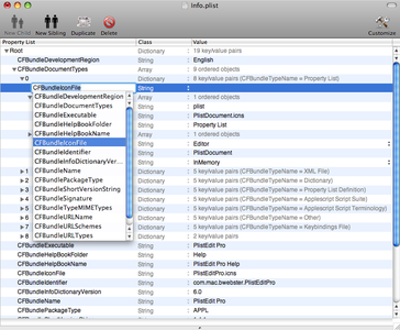 PlistEdit Pro 1.8.7 Mac OS X