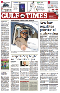 Gulf Times - Qatar, 21. January 2014