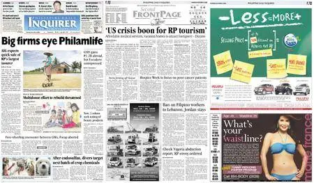 Philippine Daily Inquirer – October 06, 2008